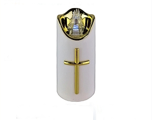 Led svíčka 17481 s křížkem- lze odebrat