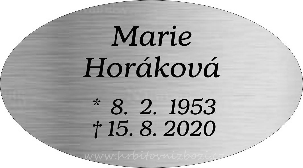 Rytá cedulka 6941