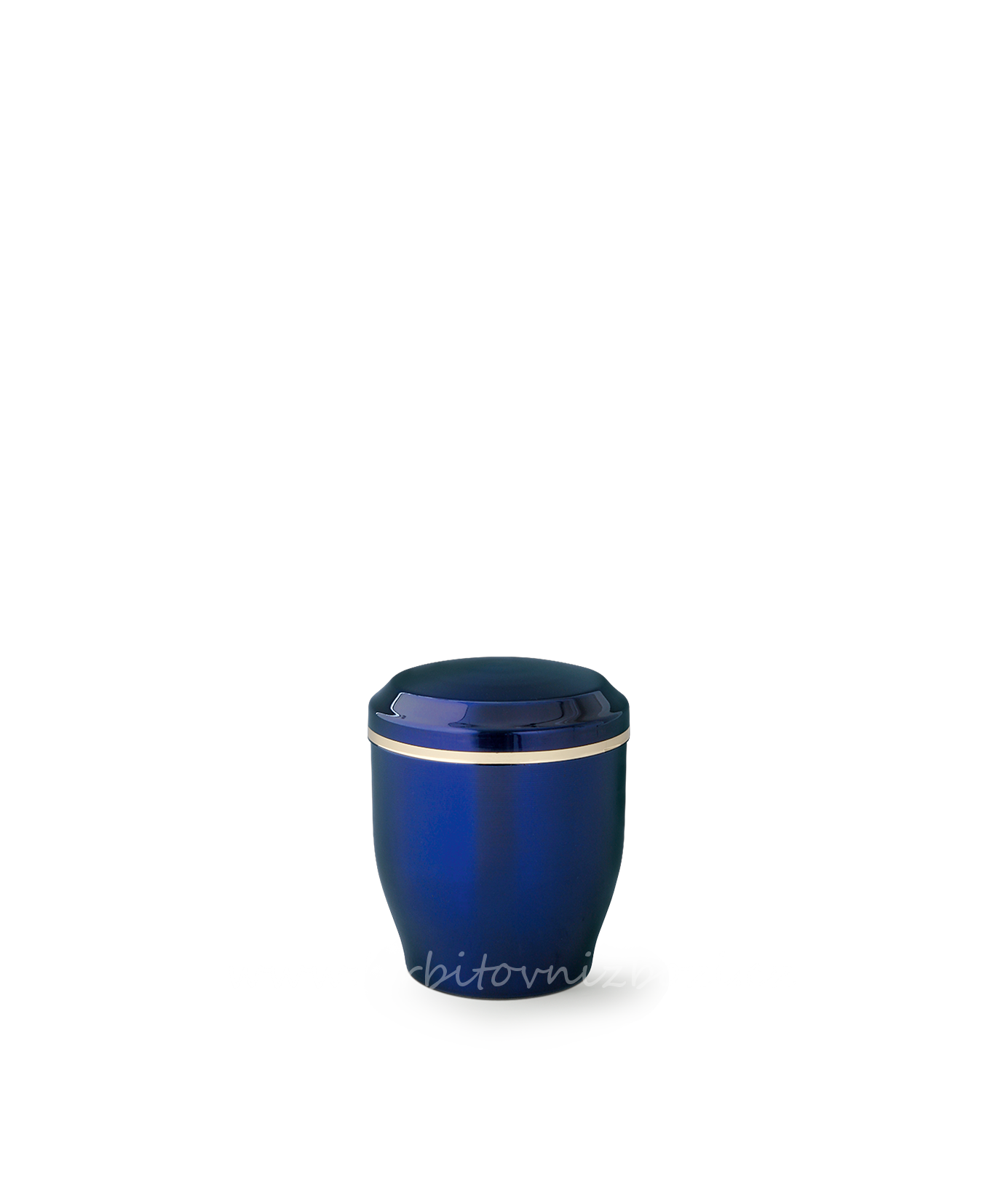 Urna mini měděná modrá 535101