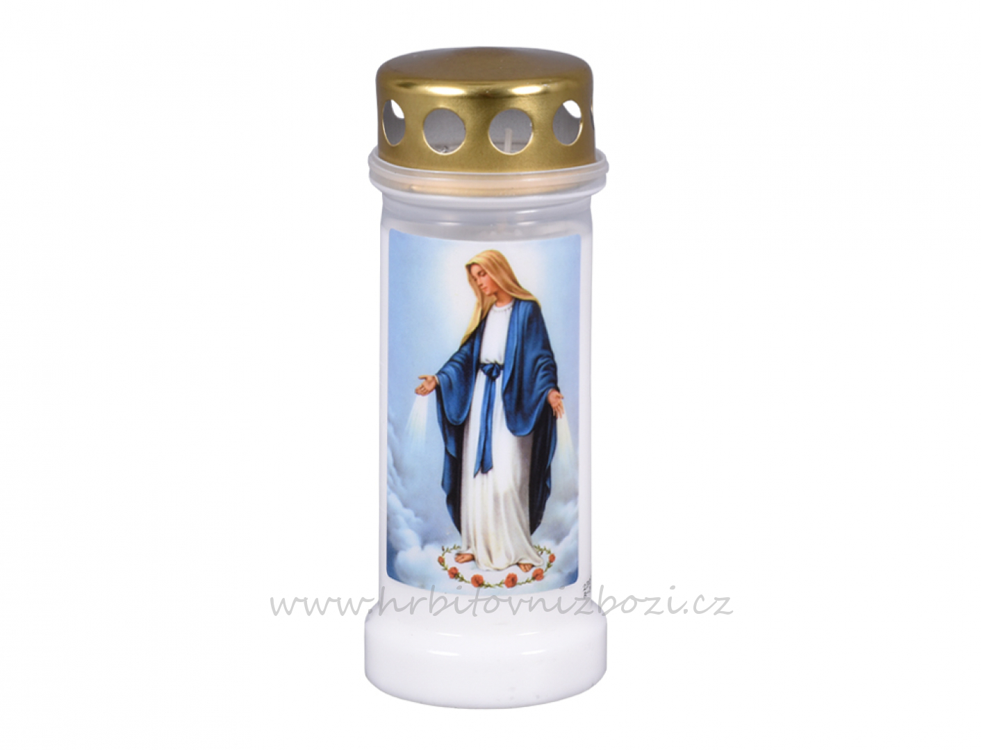 Svíčka s panenkou Marií