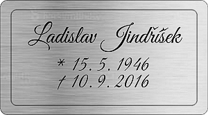 Rytá cedulka 675