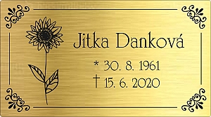 Rytá cedulka 6900
