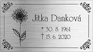 Rytá cedulka 6901