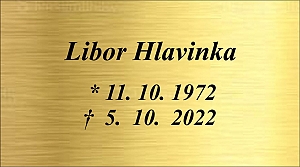 Rytá cedulka 6915