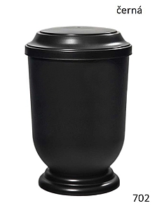 Plastová urna černá 702