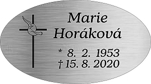 Rytá cedulka 6945