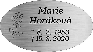 Rytá cedulka 6953