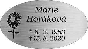 Rytá cedulka 6955