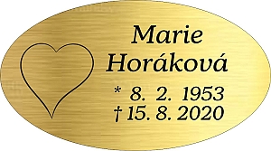 Rytá cedulka 6956