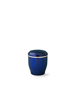 Urna mini měděná modrá 535101