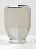 Urna nerezová osmiboká leštěný nerez
