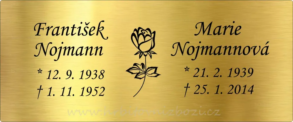 Urna nerezová pro dvě urny s ratolestmi