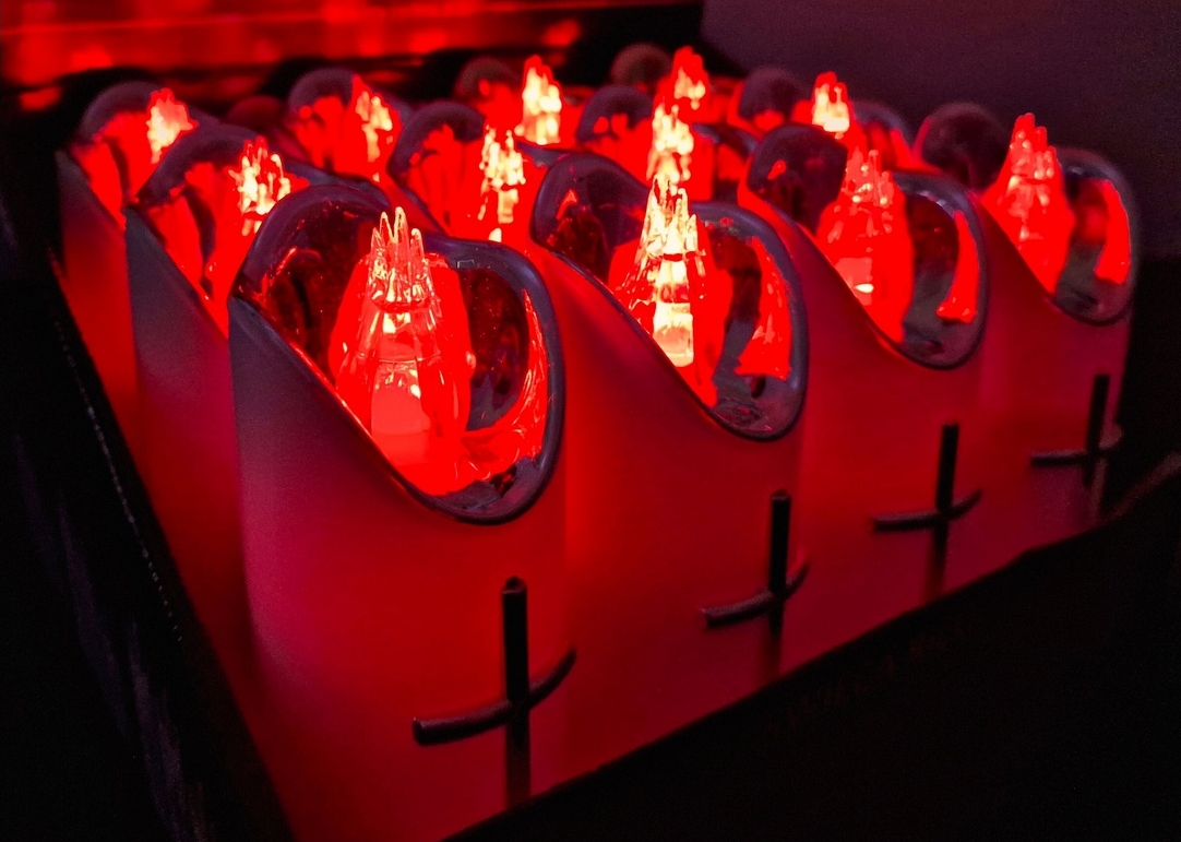 Led svíčka 1749 s křížkem- lze odebrat