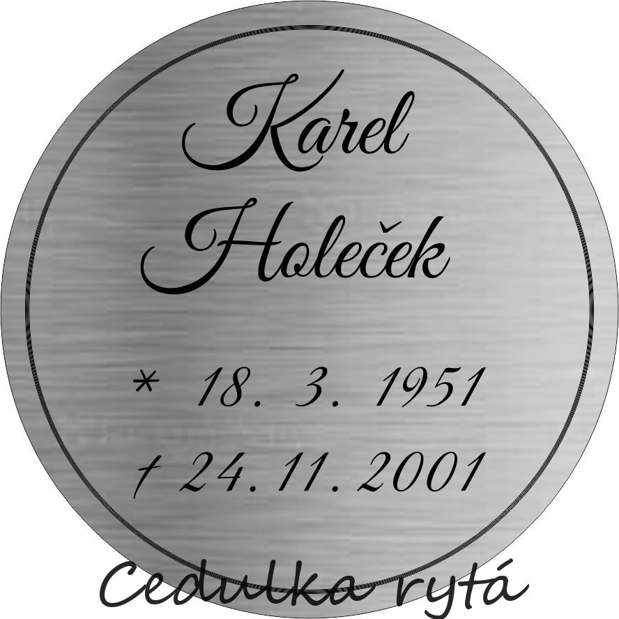 Úřední urna zlatá